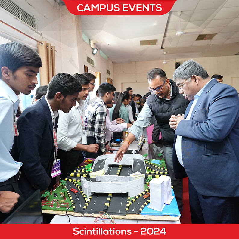 Arya College Technical Event Goonj
