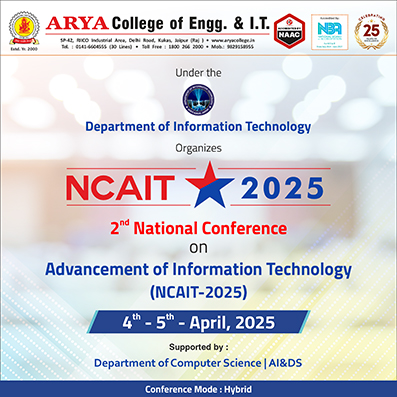 Arya College NCET2E Event