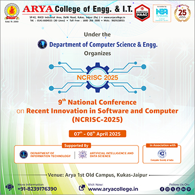 Arya College NCRISC Event