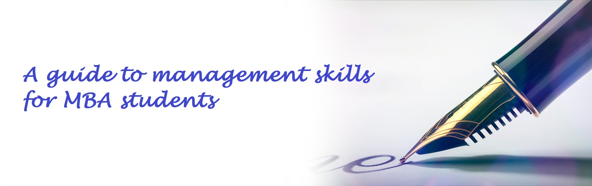 A guide to management skills for MBA students