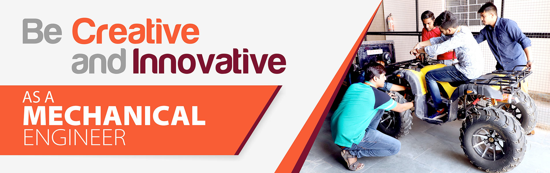 Be creative and innovative as a mechanical engineer