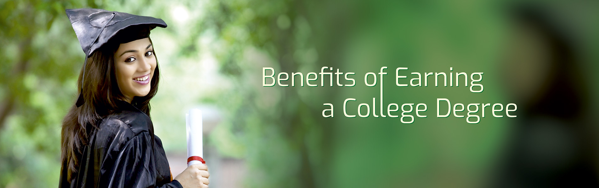 Benefits of earning a College Degree