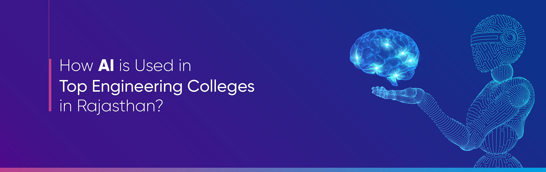 How AI is used in top engineering colleges in Rajasthan?