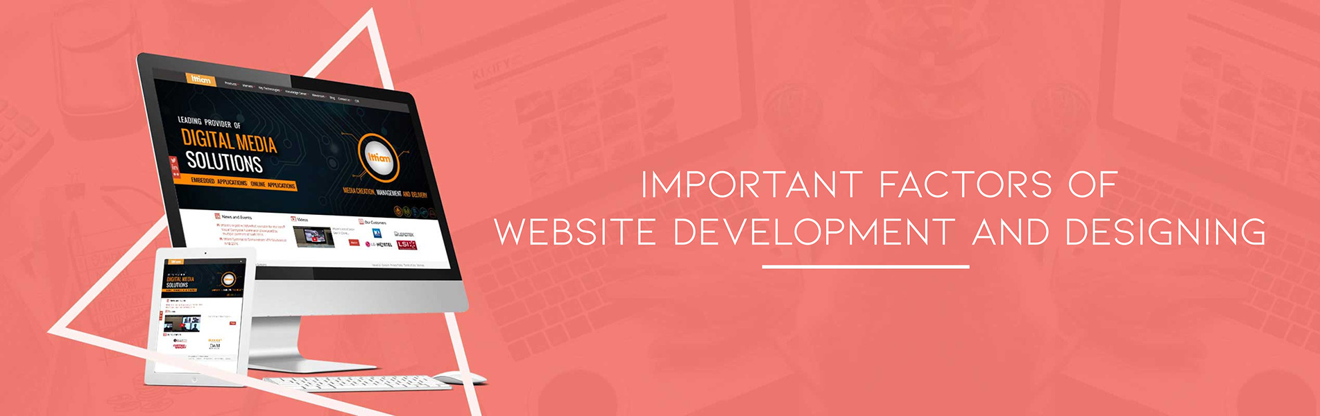Important factors of website development and designing