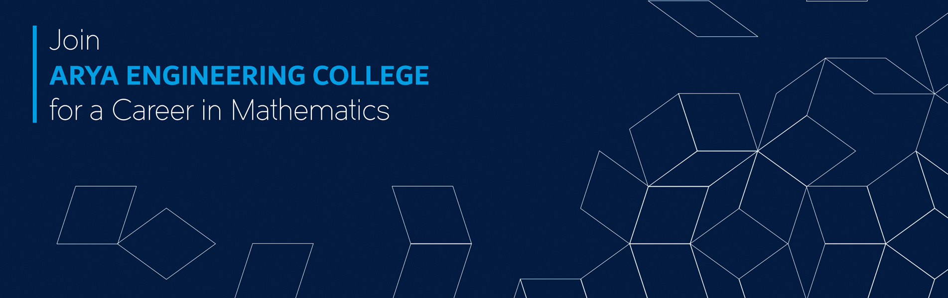 Join Arya Engineering College for a career in Mathematics