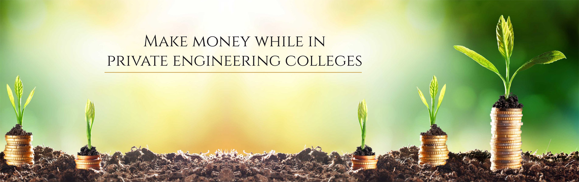 Make money while in private engineering colleges