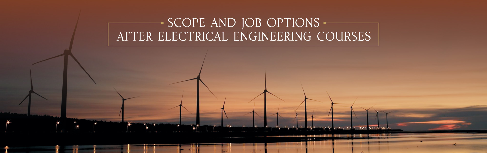 Scope and job options after electrical engineering courses