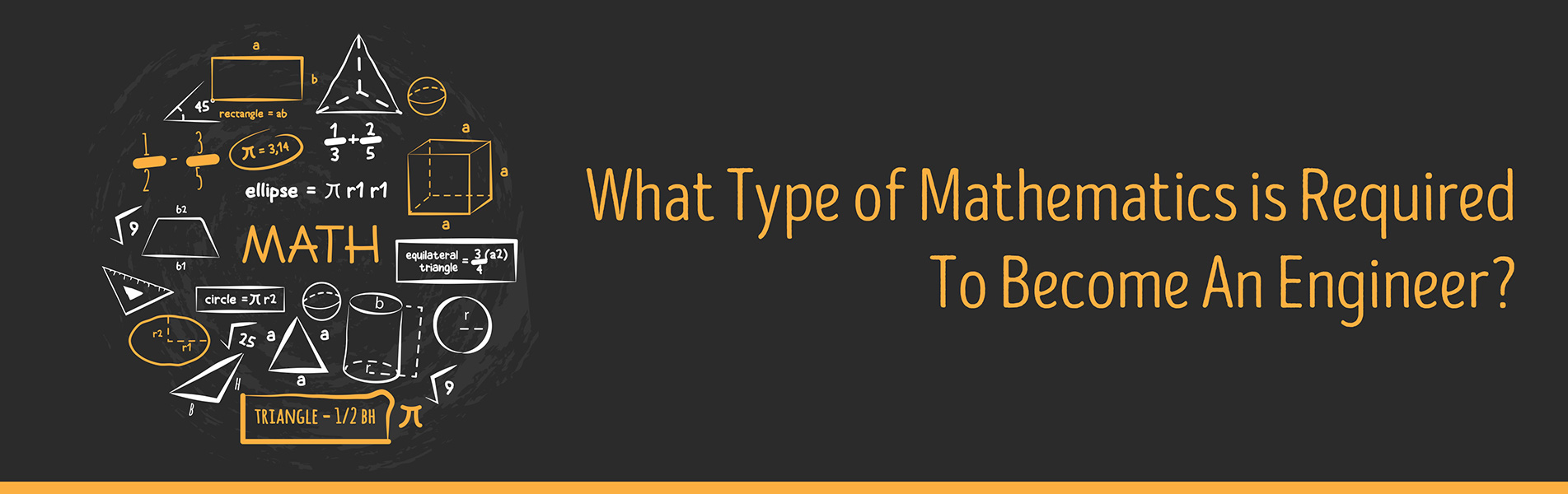 What type of Mathematics is required to become an engineer?