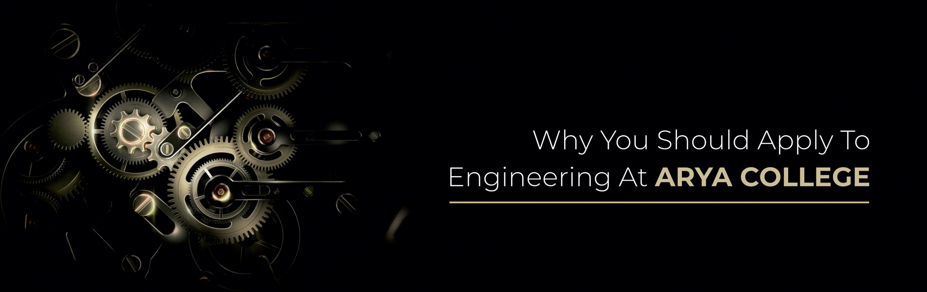 Why you should apply to engineering at Arya College