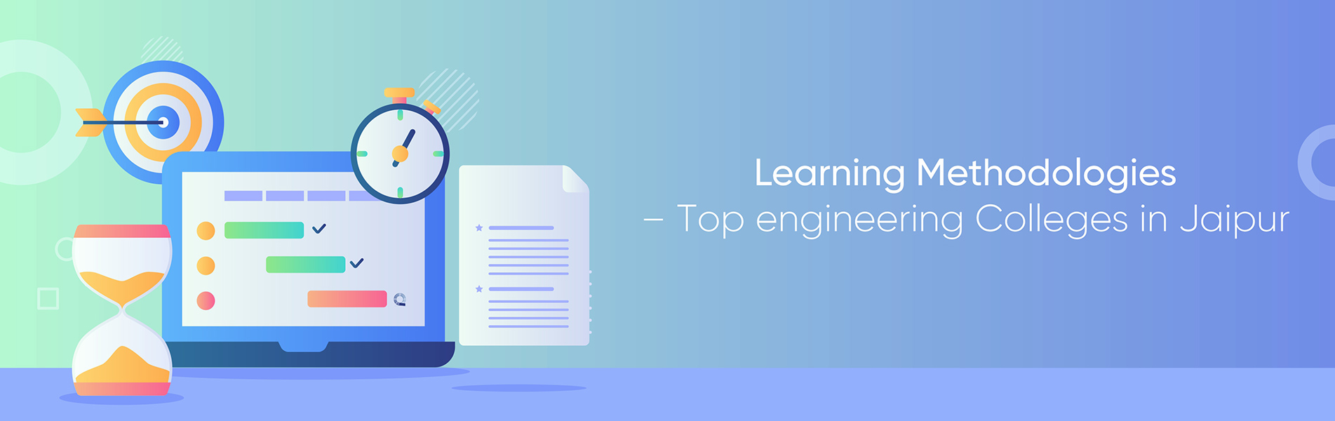 Learning methodologies – top engineering colleges in Jaipur