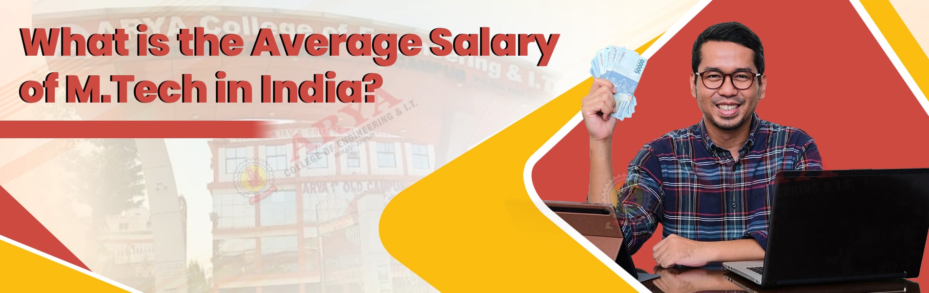 What is the Average Salary of M.Tech in India?