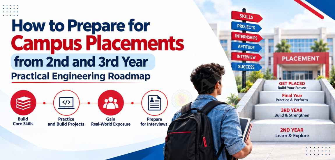 How to Prepare for Campus Placements from 2nd and 3rd Year: Practical Engineering Roadmap