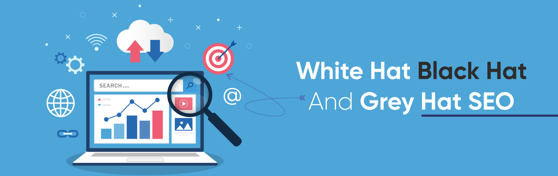 White hat Black hat and Grey hat SEO