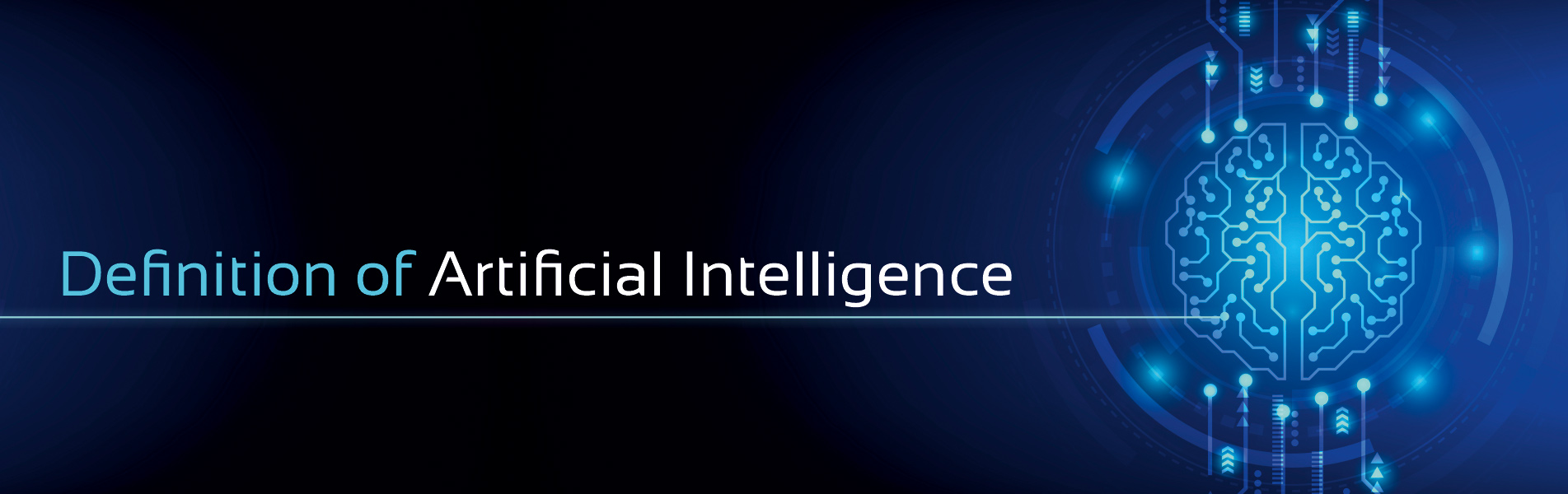 What is artificial intelligence and how can you define it?