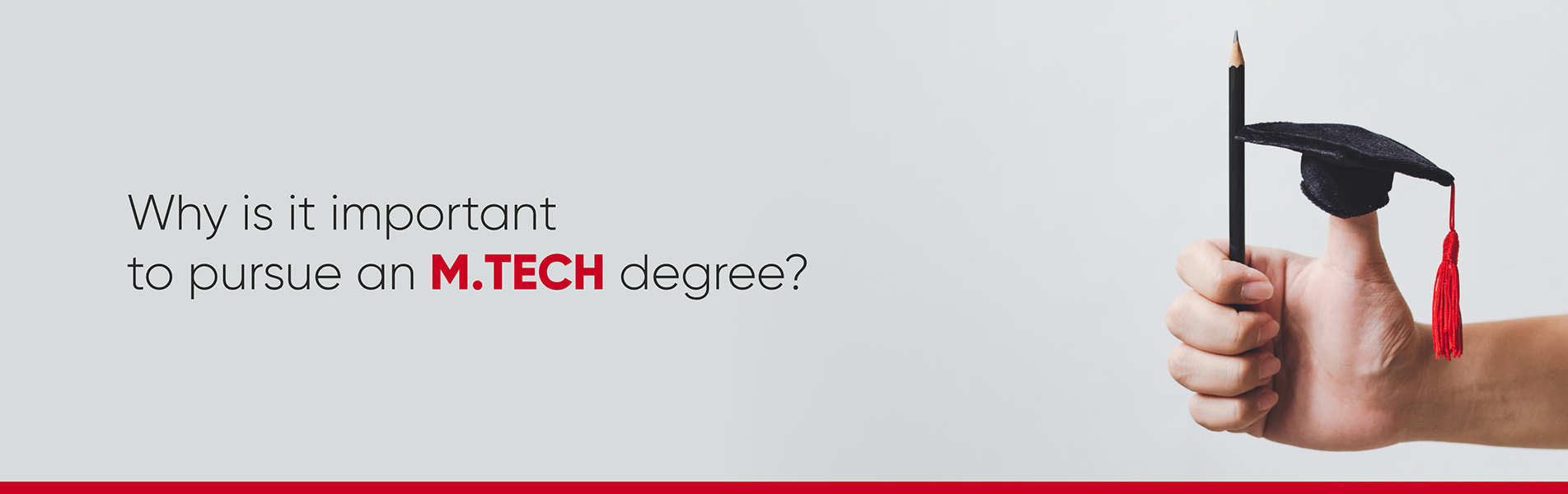 Why is it important to pursue MTech degree?