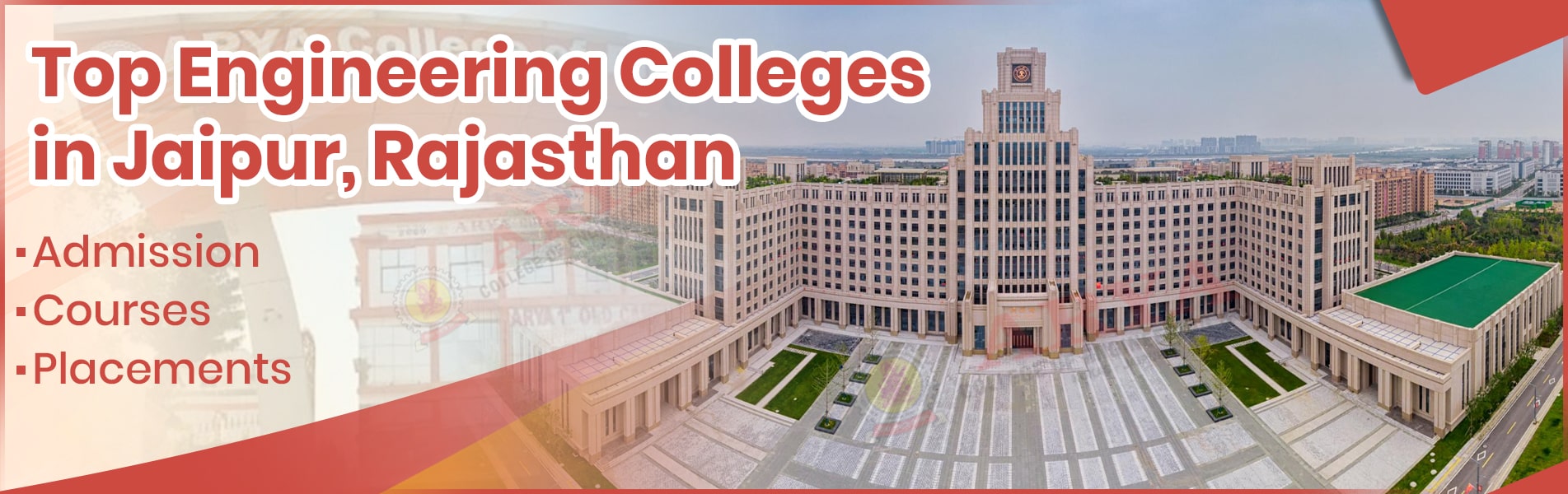 Top Engineering Colleges in Jaipur, Rajasthan: Admission, Courses, Placements