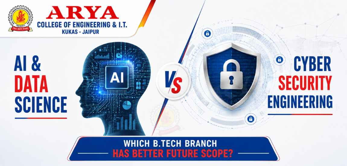 AI & Data Science vs Cyber Security Engineering: Which B.Tech Branch Has Better Future Scope?