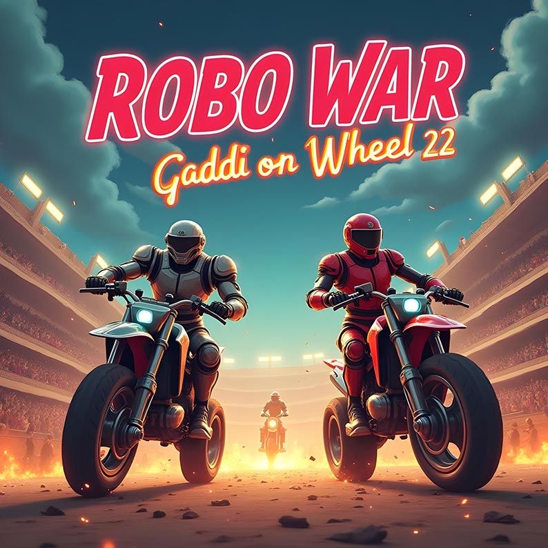 Robo War Gaddi on Wheel-22