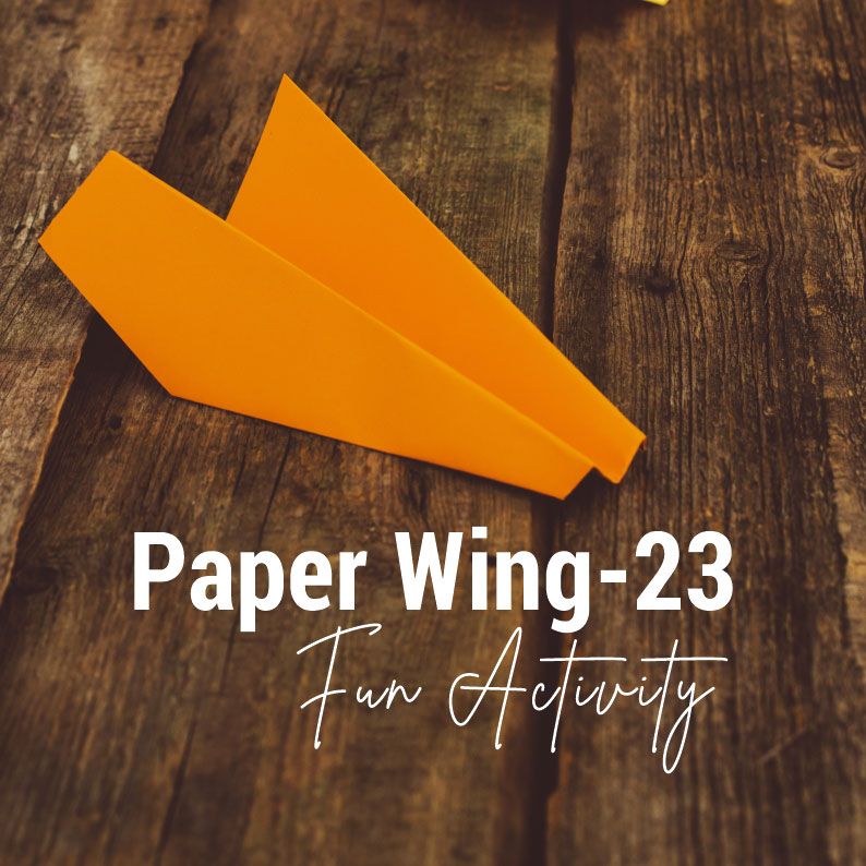 Fun Activity Paper Wing-23