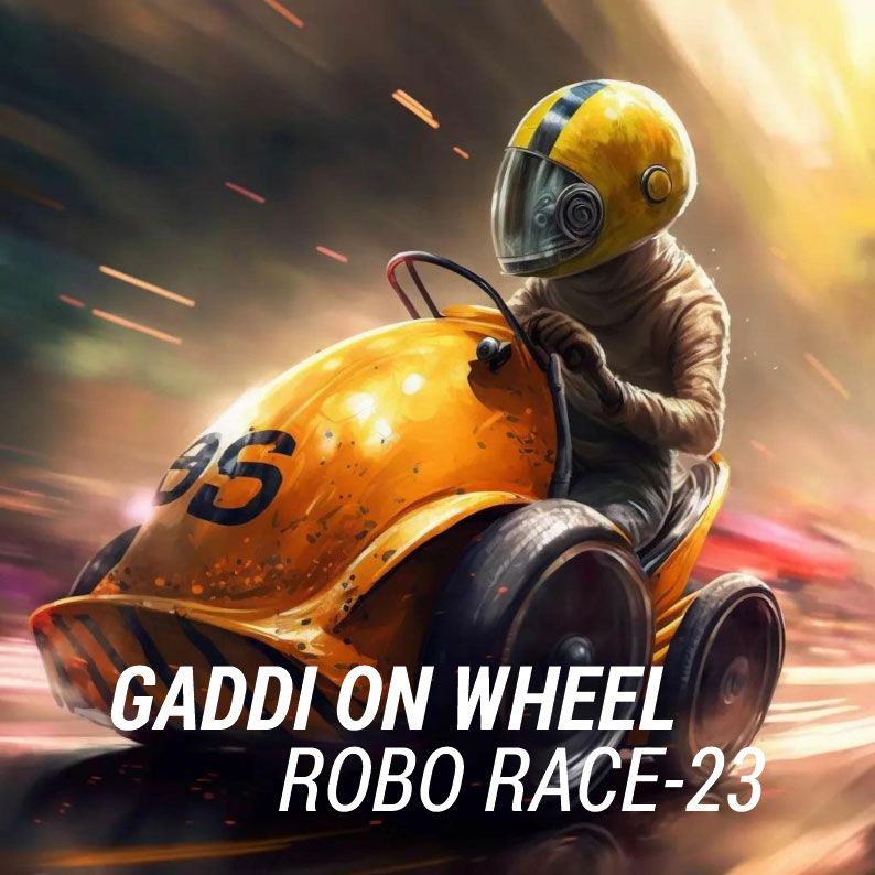 Gaddi on Wheel Robo Race-23