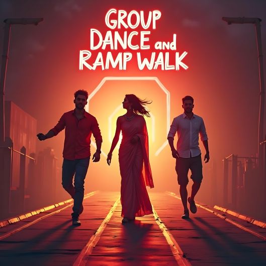Group Dance and Ramp Walk